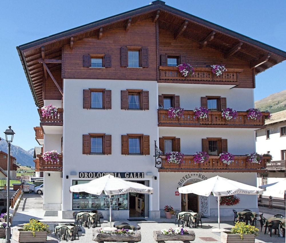 Hotel Krone Livigno Buitenkant foto